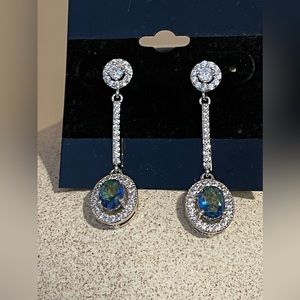 Faux Diamond Earrings